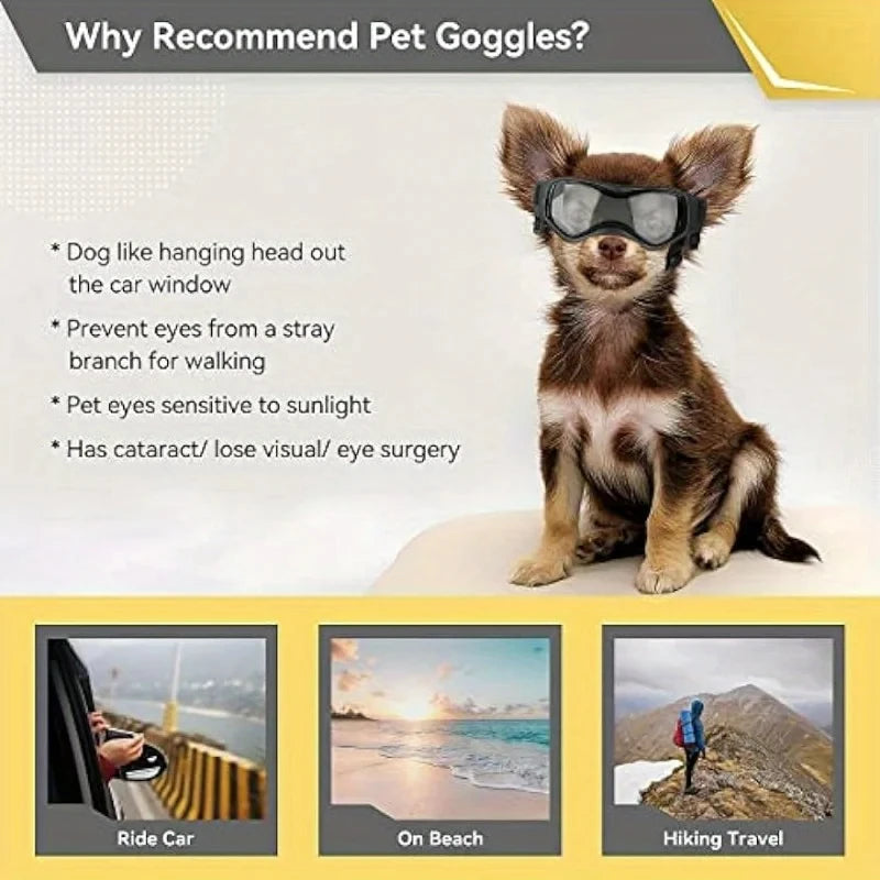 UV Protective Goggles for Dogs Cat Sunglasses