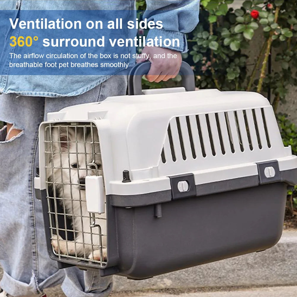 Dog Travel Carrier Flight Crate
