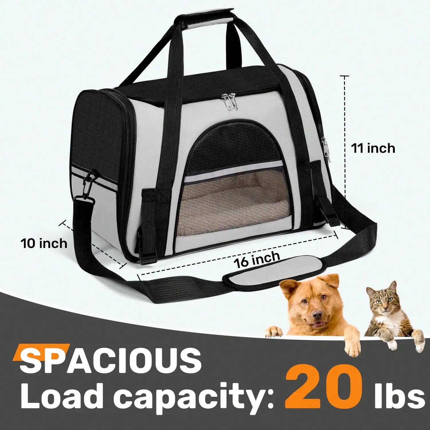 Portable Pet Travel Carrier