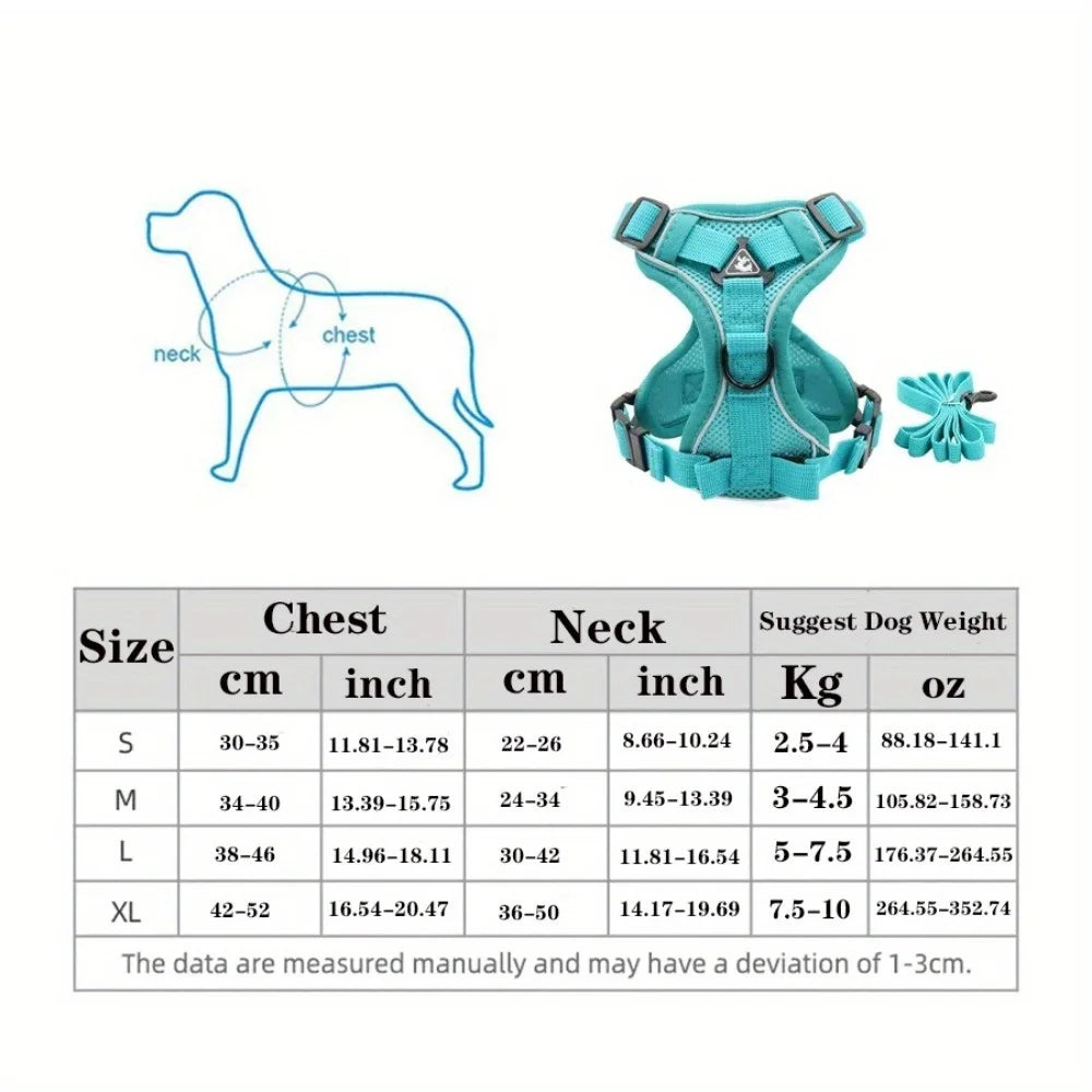 No Pull Dog Harness Leash