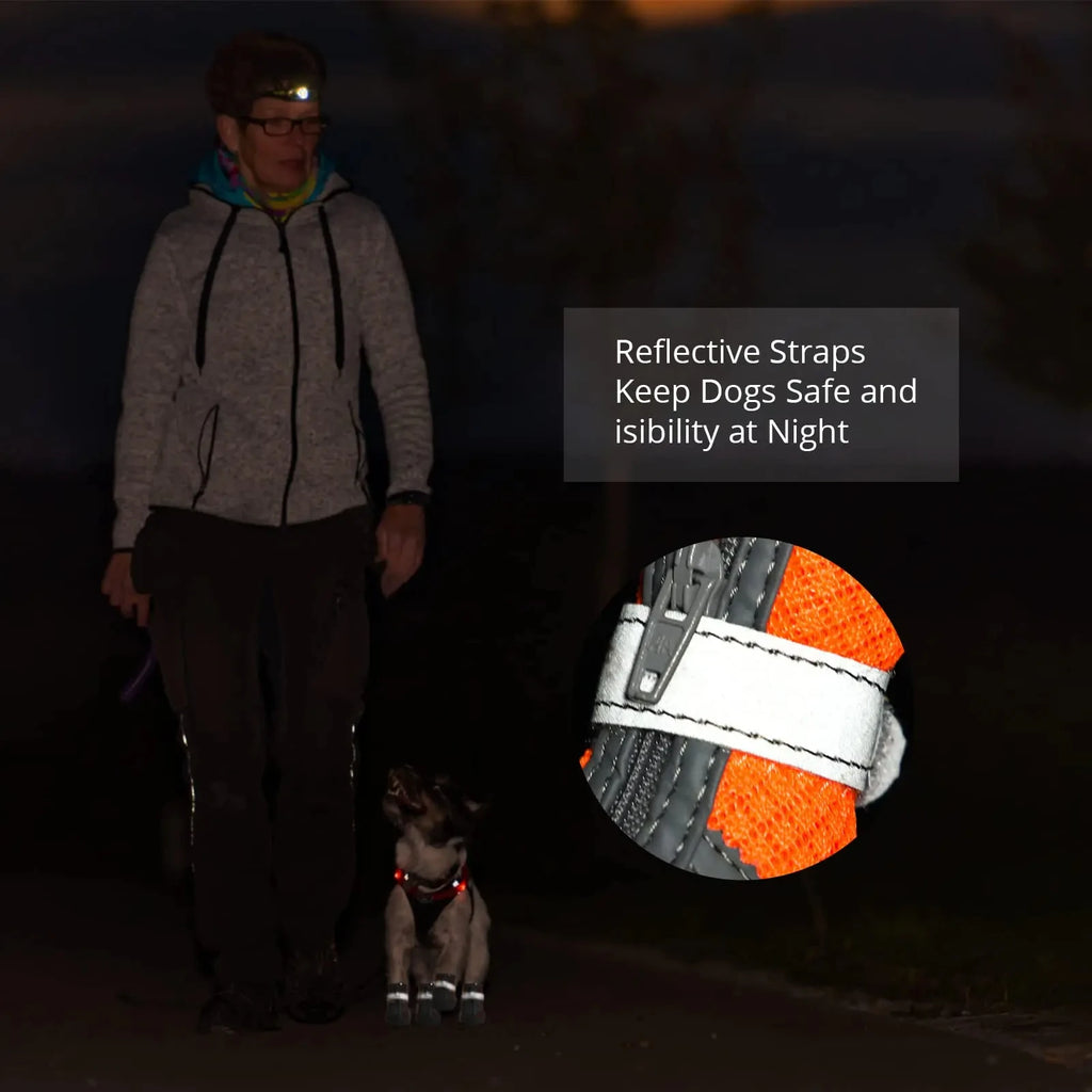 4pcs/set Waterproof Summer Dog  Anti-slip Rain Boots