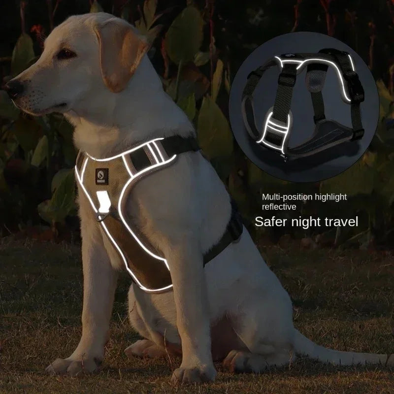 Dog Harness Reflective Medium Large Dogs