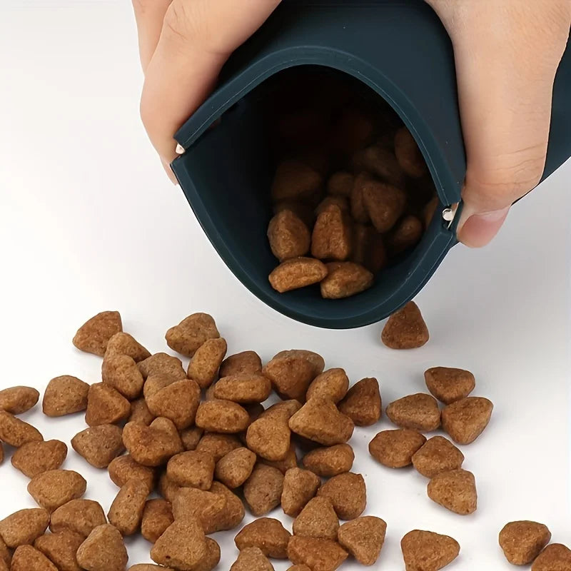 1pc Portable Silicone Dog Treat Bag