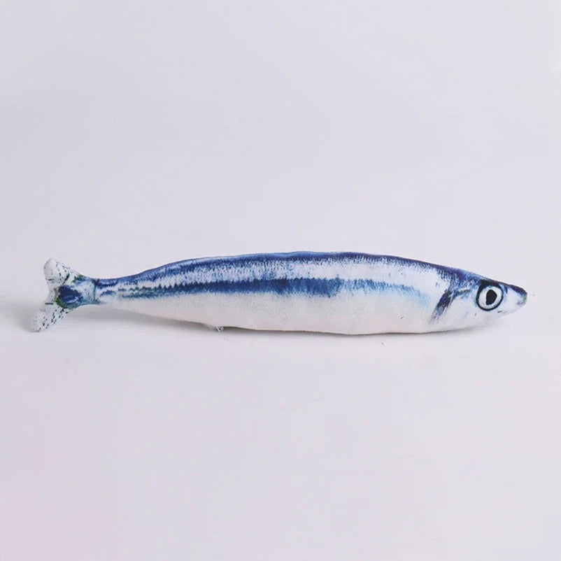 cat-teasing toys simulation fish tear