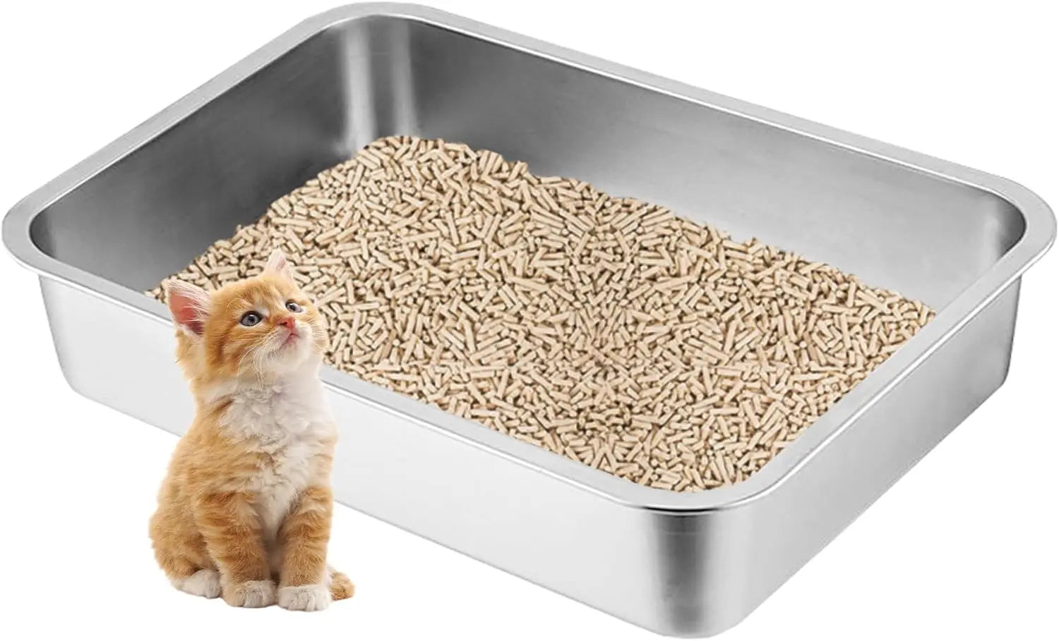 Low Entry Cat Litter Box