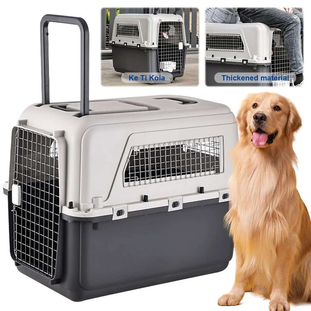 Dog Travel Carrier Flight Crate