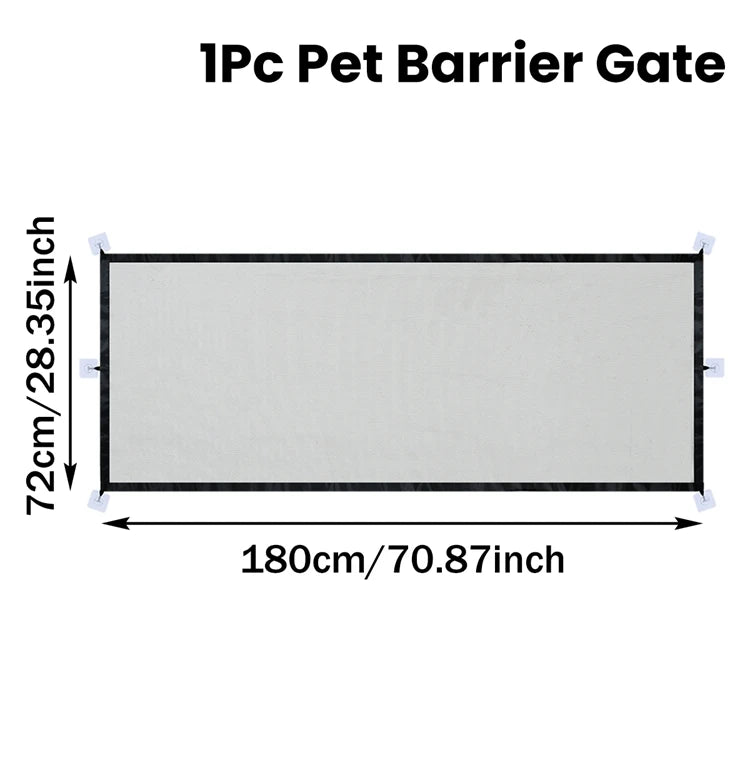 Pet Dog Barrier Fences With 6pcs Hook