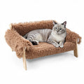 Large Cat Bed Sturdy Wooden Leg Raised