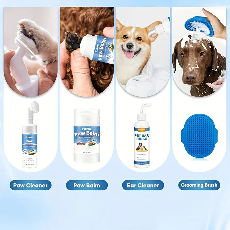 Dog Wipes Cleaning Deodorizing, Dog Grooming Wipes
