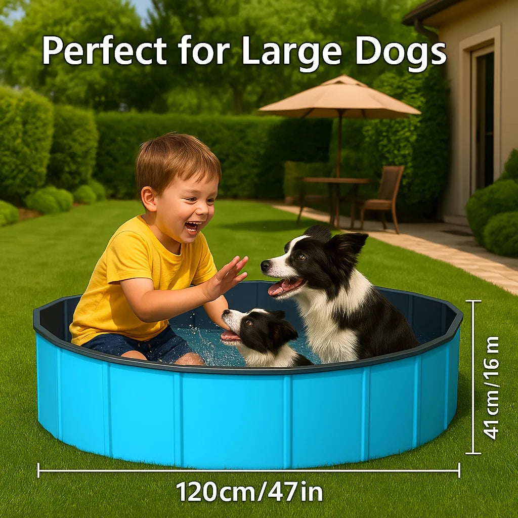 SOTOS Portable Foldable Large Pet Pool for Dogs