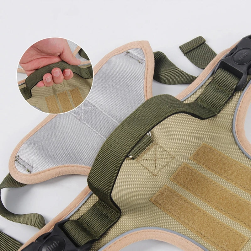 Dog Harness Reflective Tactical Vest