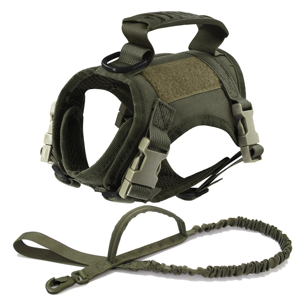 Tactical Harness with Leash Set