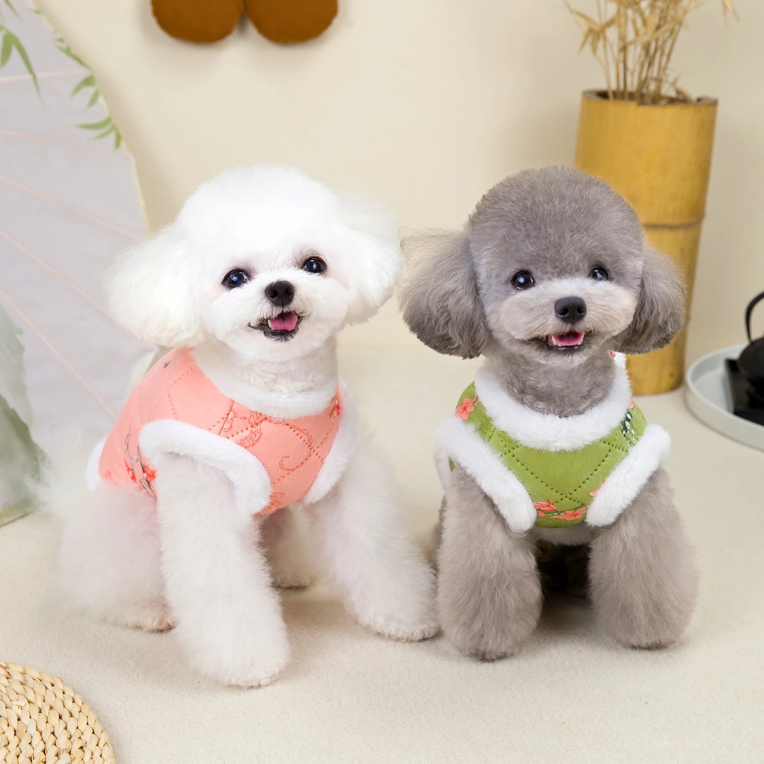 New Year Chinese Style Pet Dog Tang Suit