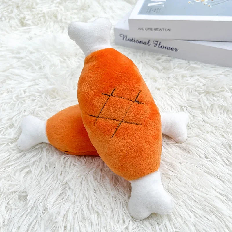 Plush Companion Duck Dog Toys