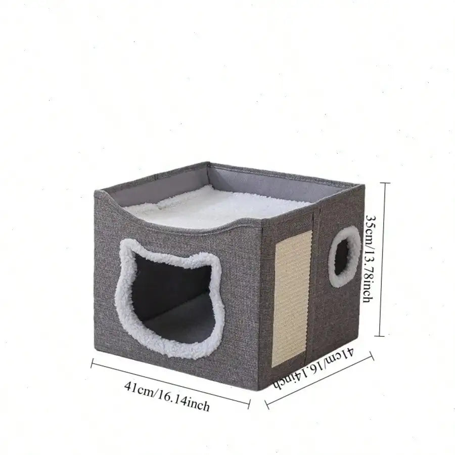 Luxurious multi story cat house