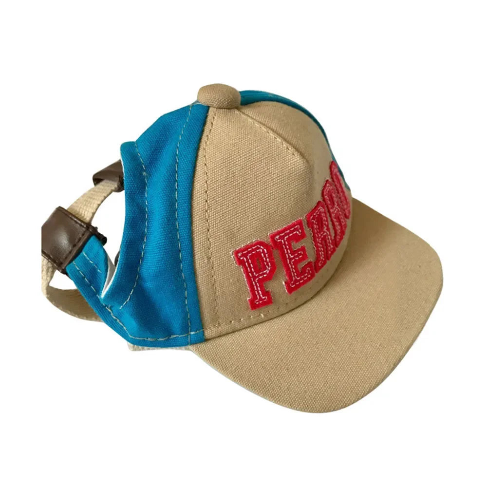 Baseball Small Puppy Sport Letter Cap for Dogs
