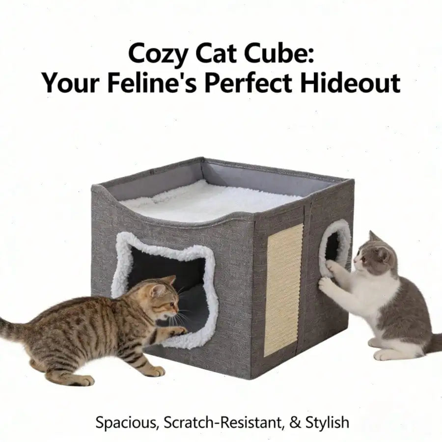 Luxurious multi story cat house