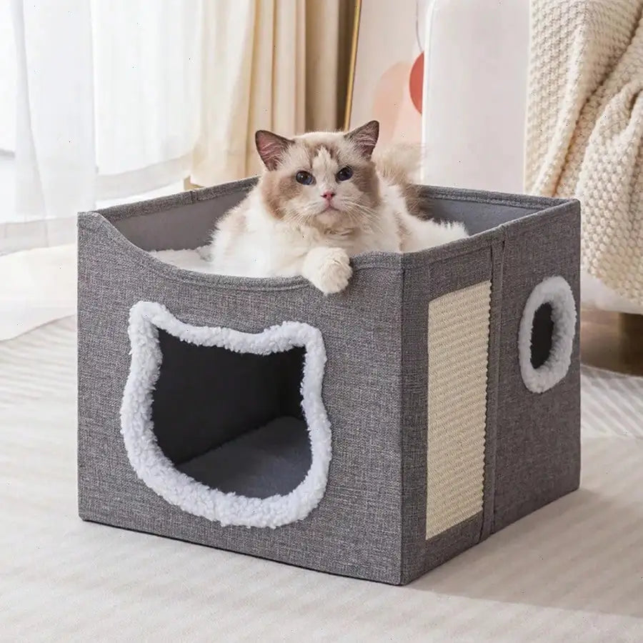 Luxurious multi story cat house