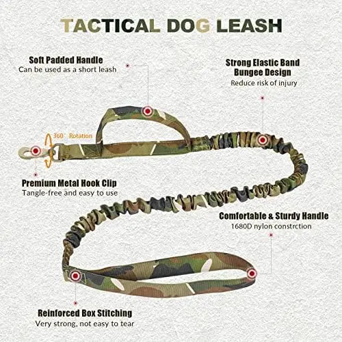 Tactical Dog Collar Set