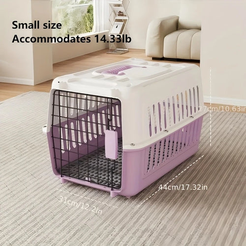 Airline- Portable Pet Carrier for Cats & Small Dogs