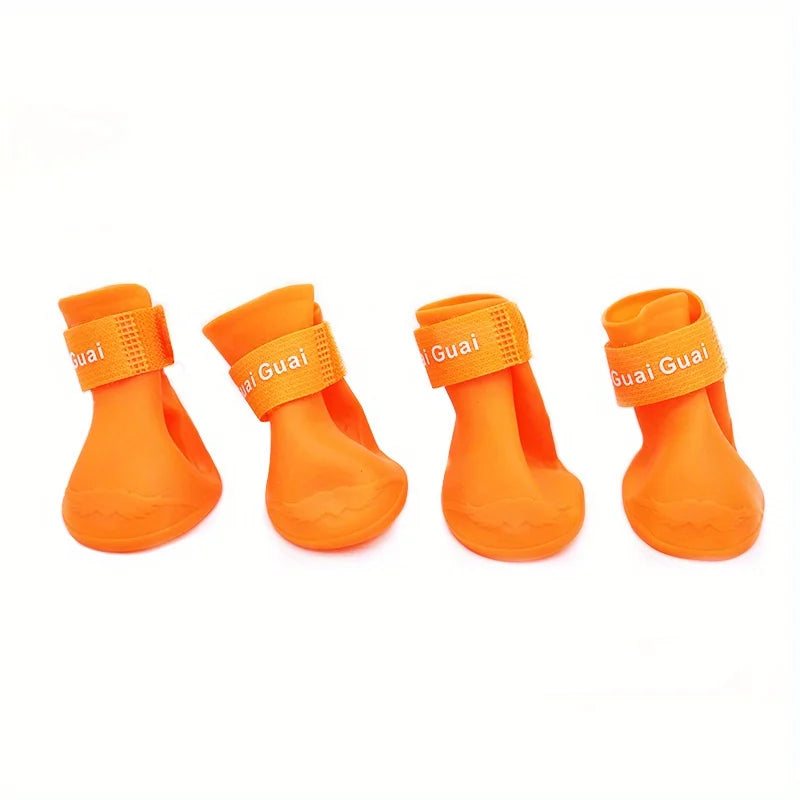Cute Pet Dog Shoes Rainproof Puppy Boots
