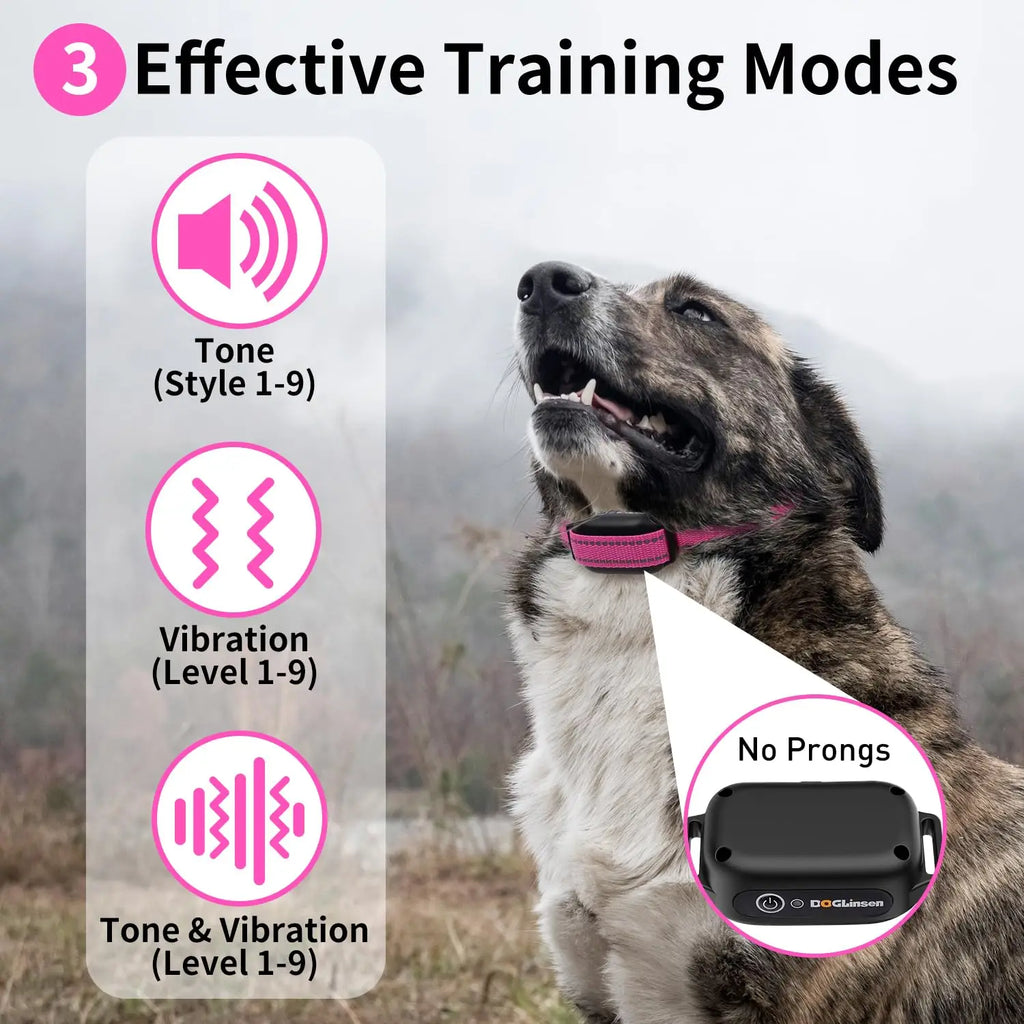 Waterproof No Shock Dog Training Collar