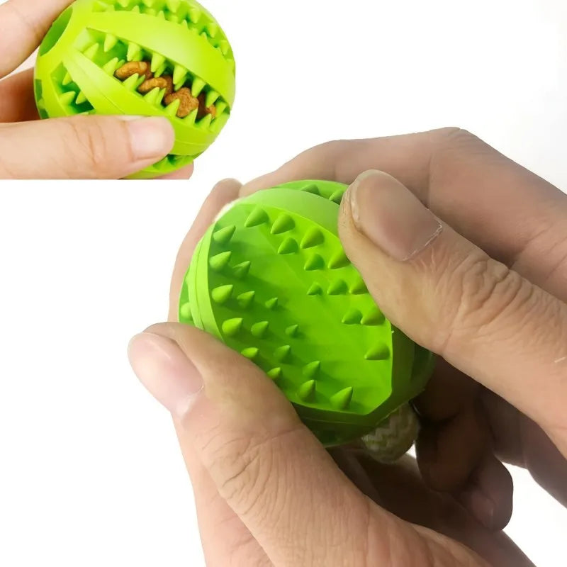 Interactive Dog Treat Ball 18x13cm