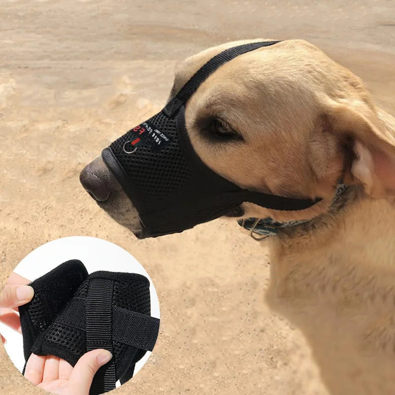 1PCS Adjustable Dog Muzzle