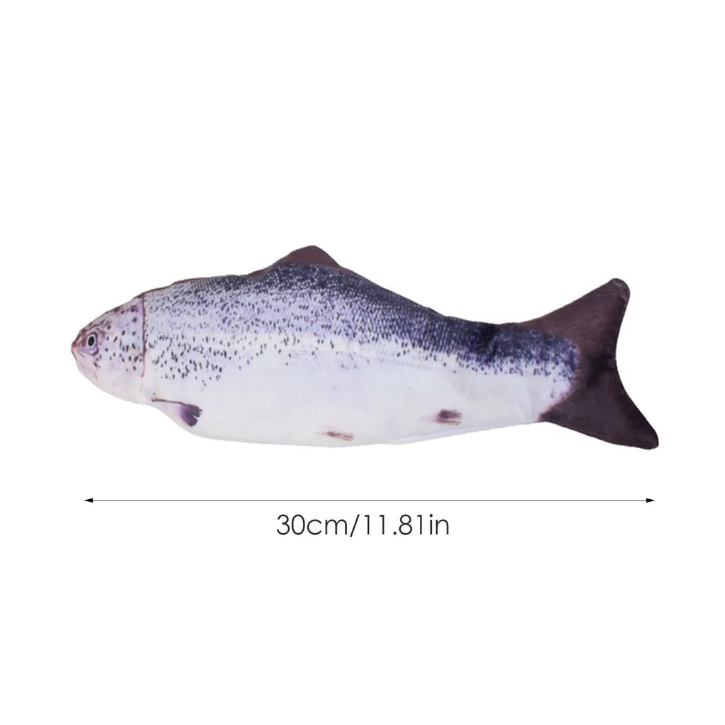 Electric Floppy Fish Cat Dog Toy
