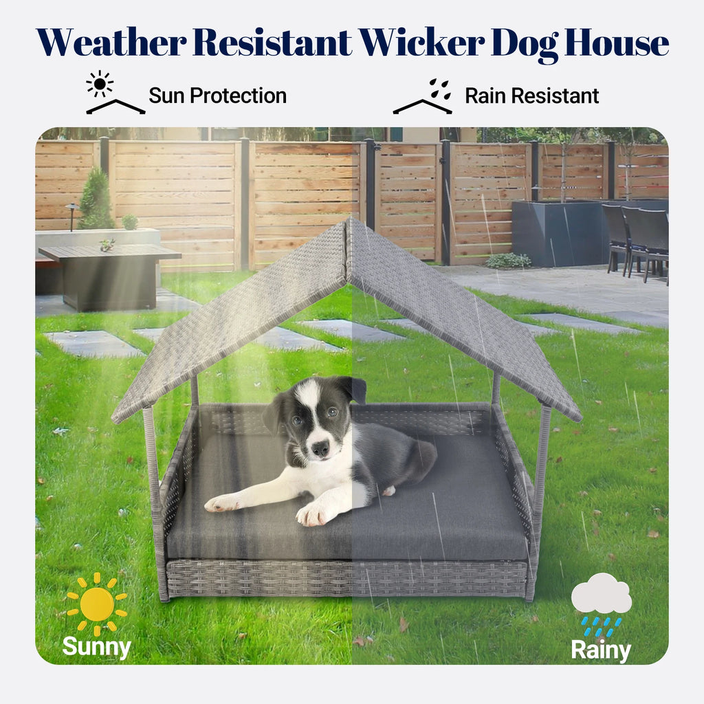 Wicker Dog House