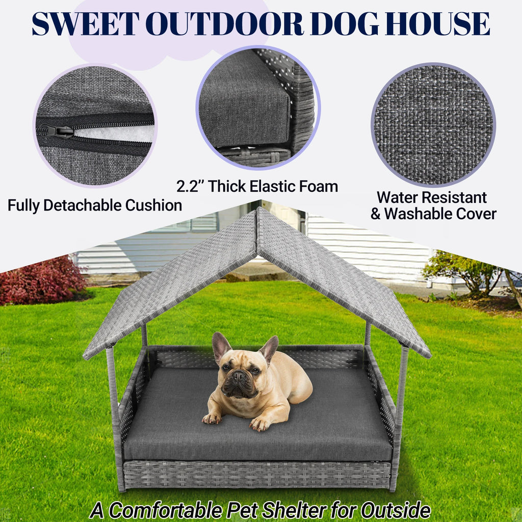 Wicker Dog House