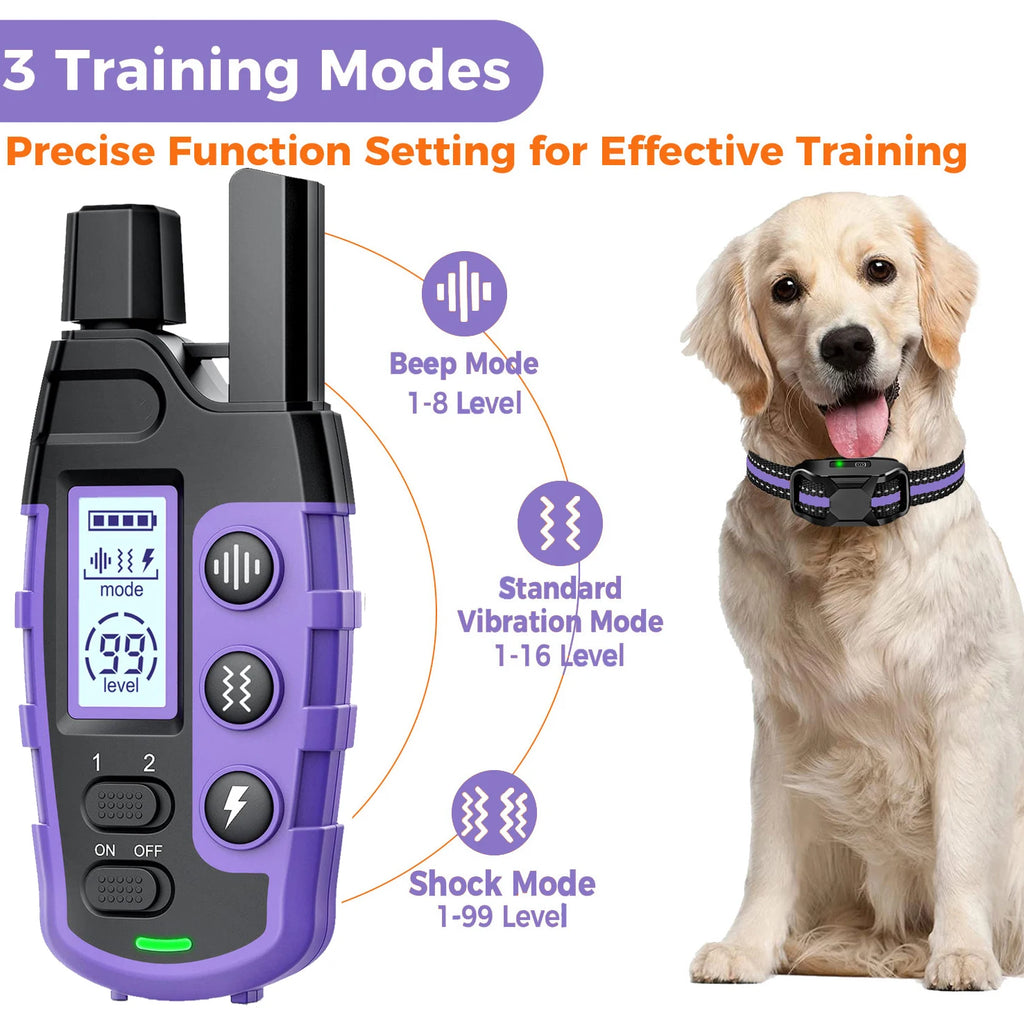3300Ft Electric Dog Training Collar Remote Control