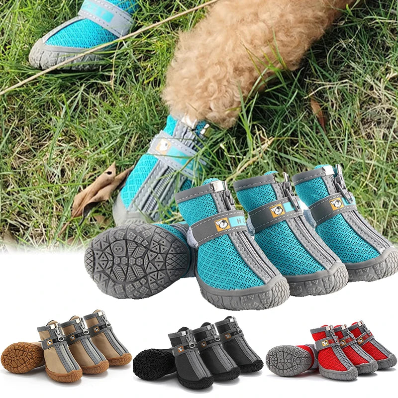 For Dog Non-Slip Dog Shoes Breathable Climbing Pets Booties