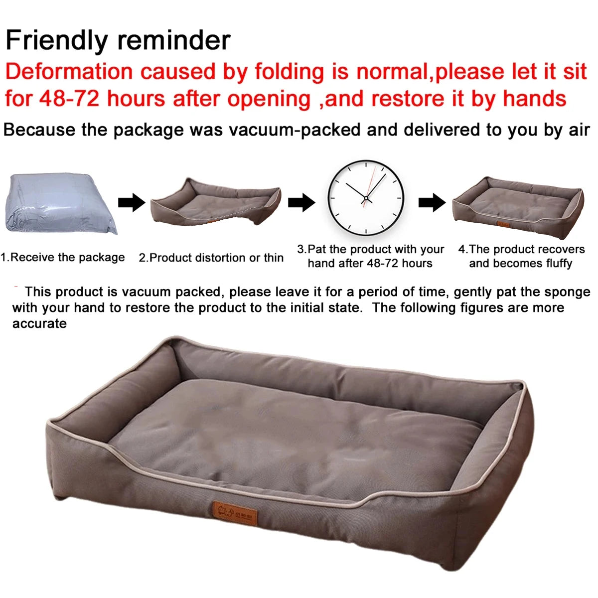 Cat Bed Soft Thickened Dog Bed Waterproof Sofa Pet House