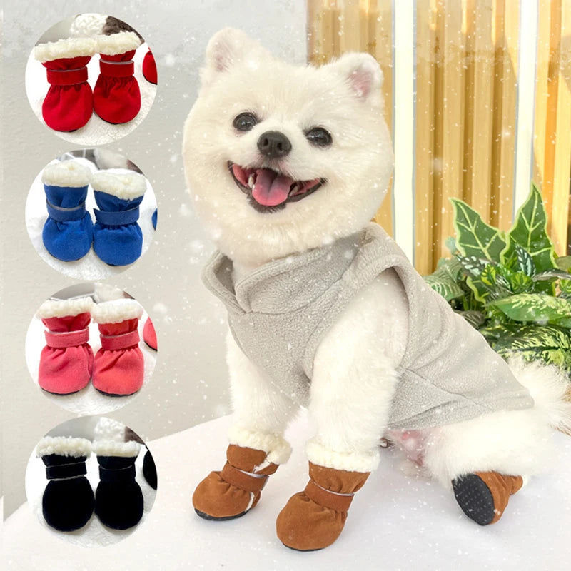 Non-Slip Pet Shoes for Small Dogs