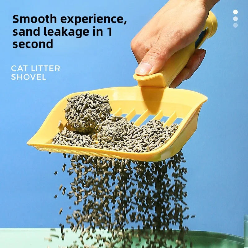2-in-1 Long-Handle Cat Litter Scoop