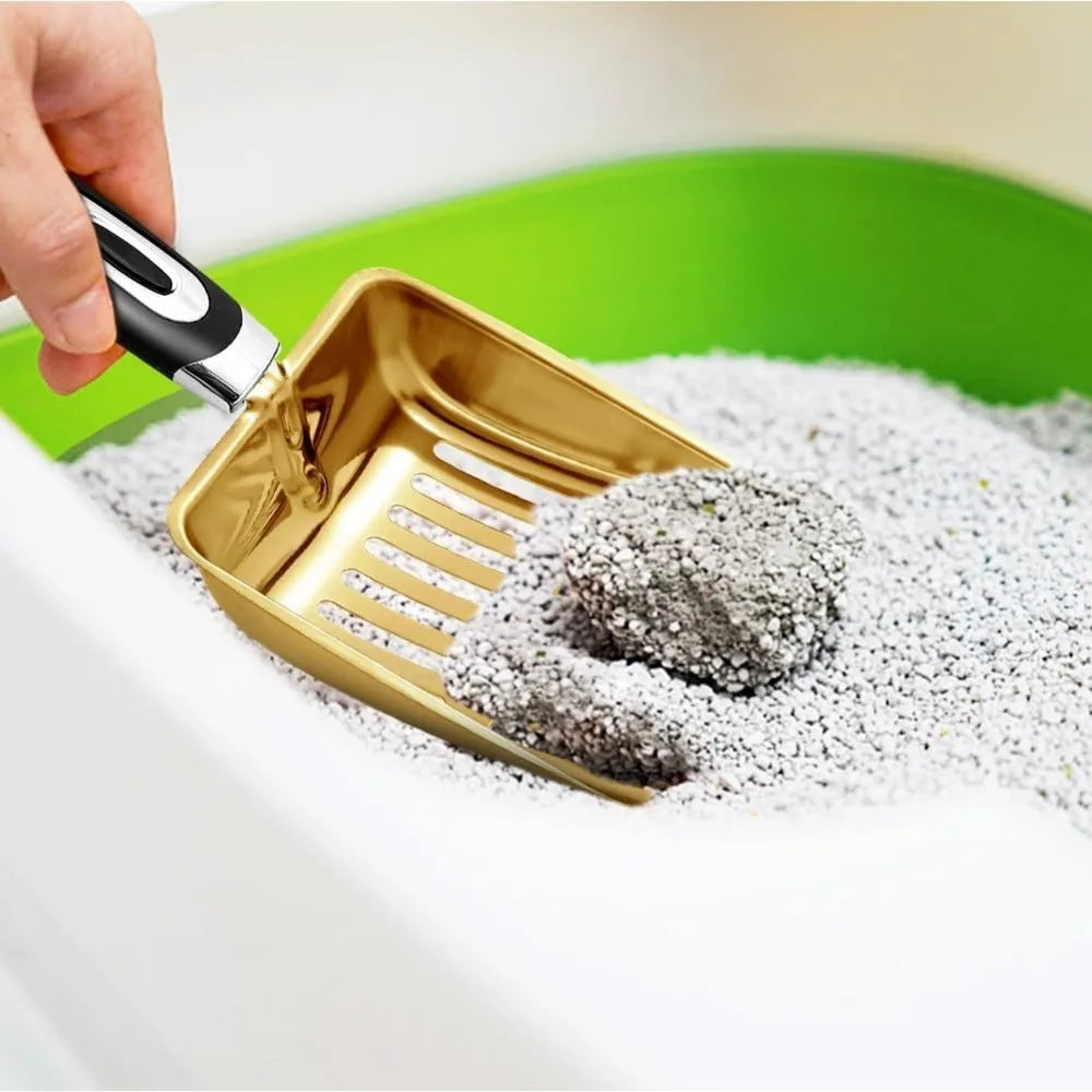 Stainless Steel Cat Litter Scoop