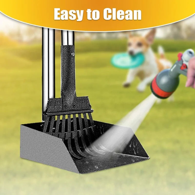Dog Pooper Scooper Long Handle Stainless
