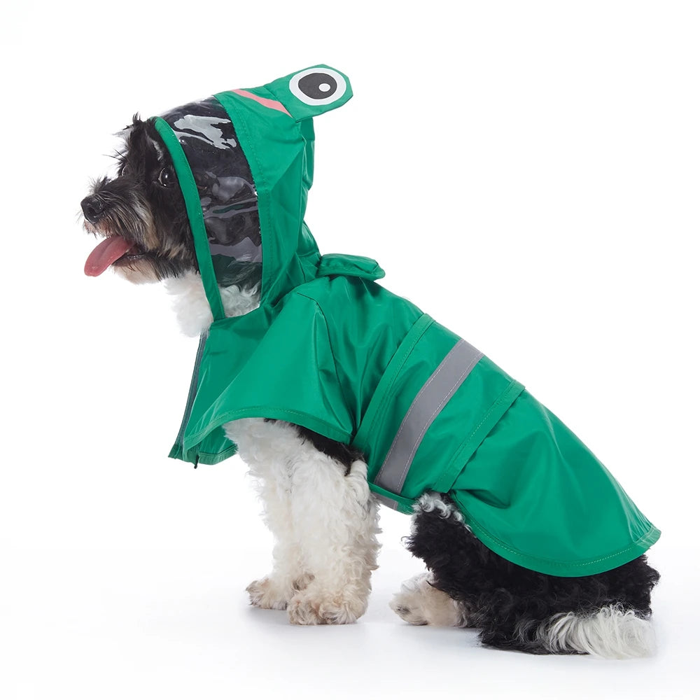 Cute Animal Raincoat Pet Hooded