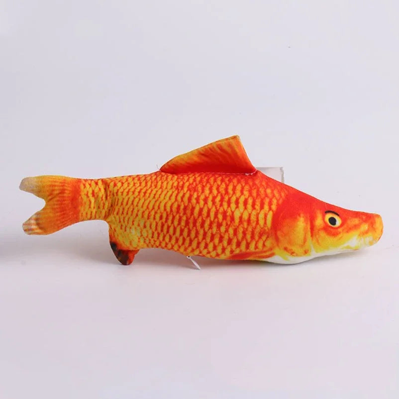 cat-teasing toys simulation fish tear