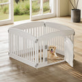 JHK Plastic Dog Playpen 6 Panel 24IN