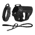 Tactical Dog Harness Collar Leash
