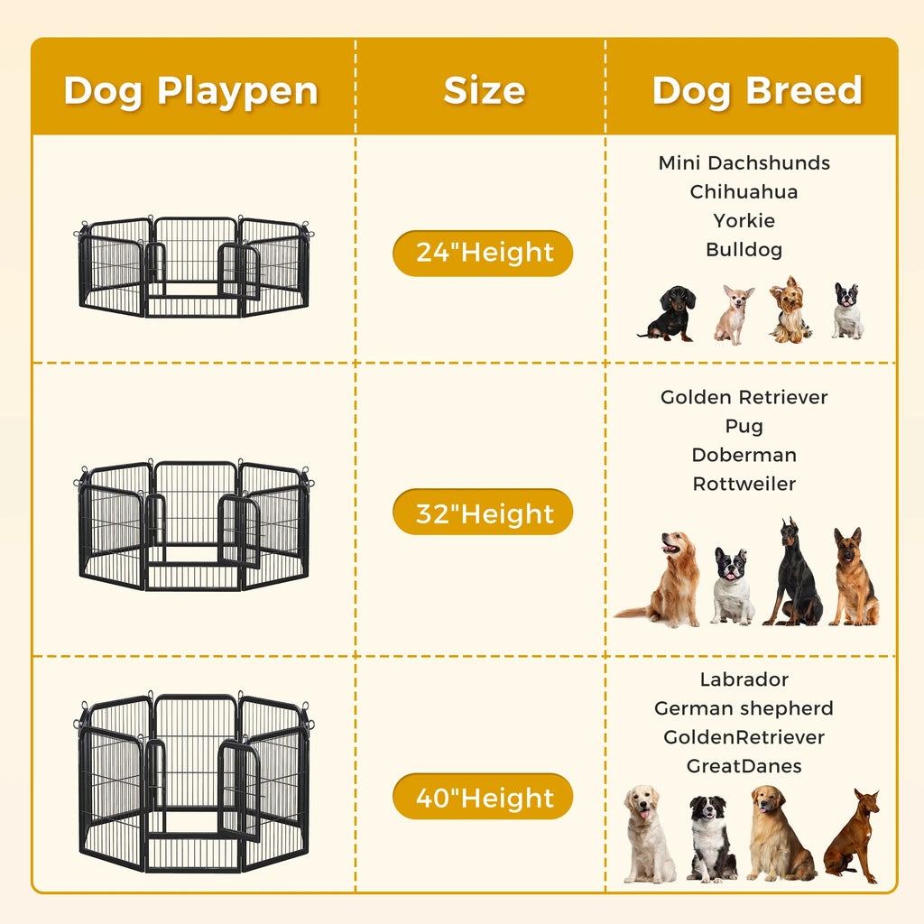 Dog Playpen with Door