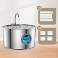 Stainless Steel Cat Water Fountain