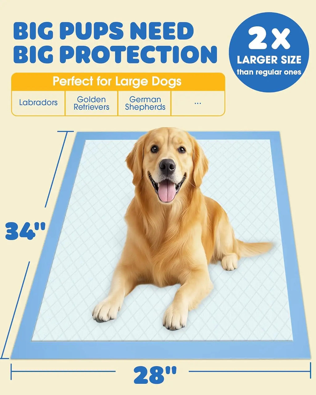Extra Large Dog Pee Pads