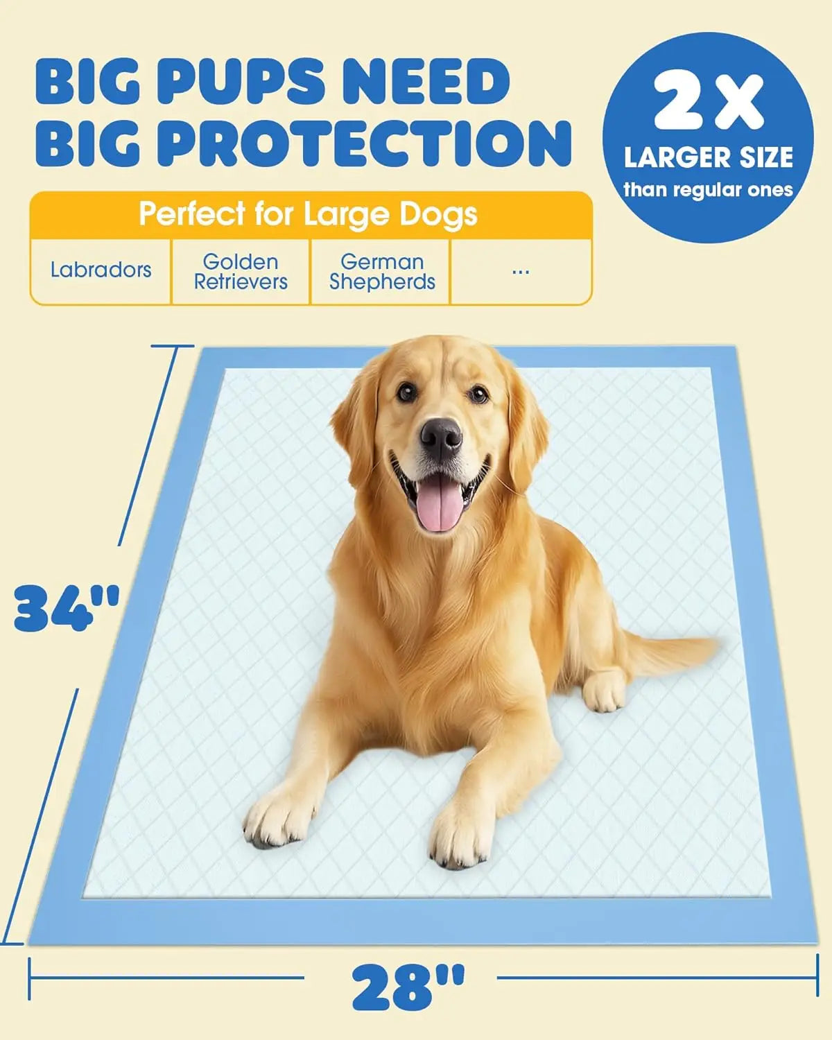 Extra Large Dog Pee Pads