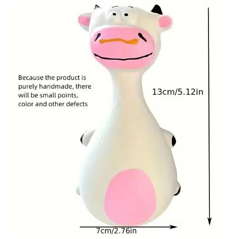 Resistant Latex Sound Dog Toy
