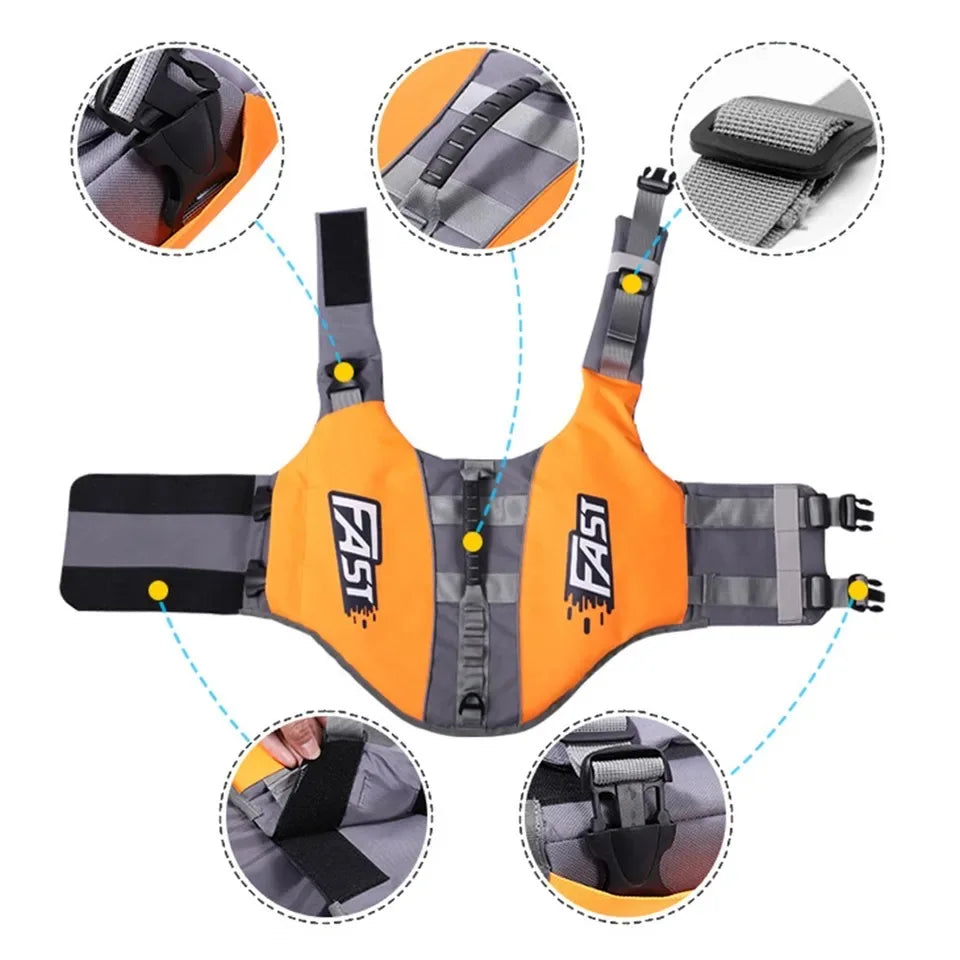 Pet Swimming Life Jacket Safety Vest for Dogs