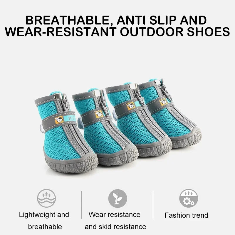 For Dog Non-Slip Dog Shoes Breathable Climbing Pets Booties