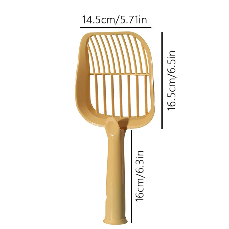 2-in-1 Long-Handle Cat Litter Scoop